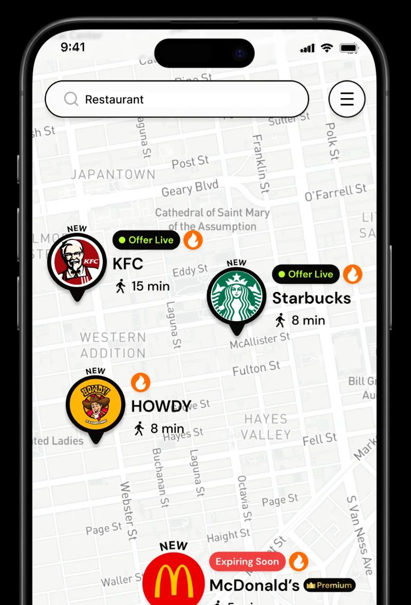 Foreground usage screen